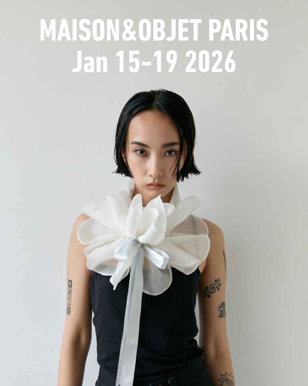 輪（和）のドレスの【pop up dress】、1月にパリで開催のMaison&Objetに出展